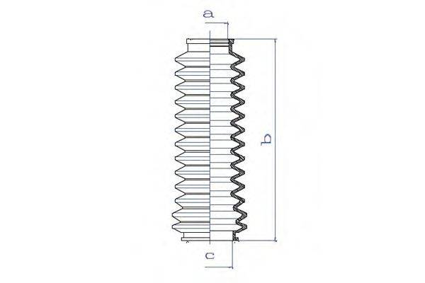 DA SILVA K5180 Пыльник, рулевое управление