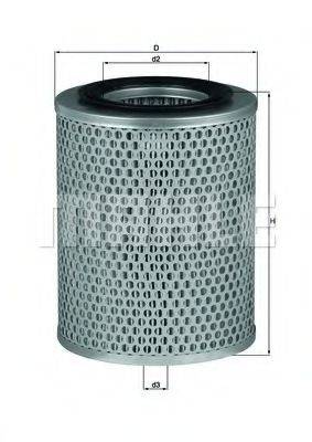 KNECHT LX899 Воздушный фильтр