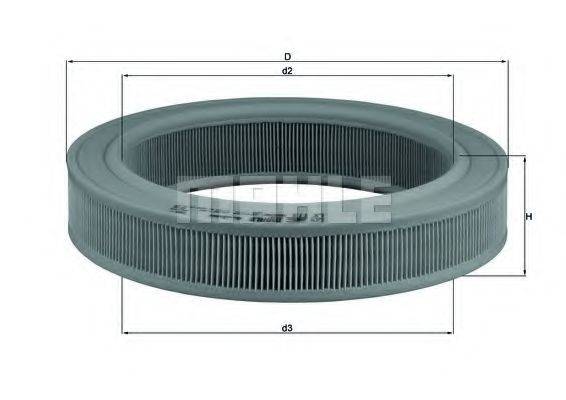 KNECHT LX113 Воздушный фильтр