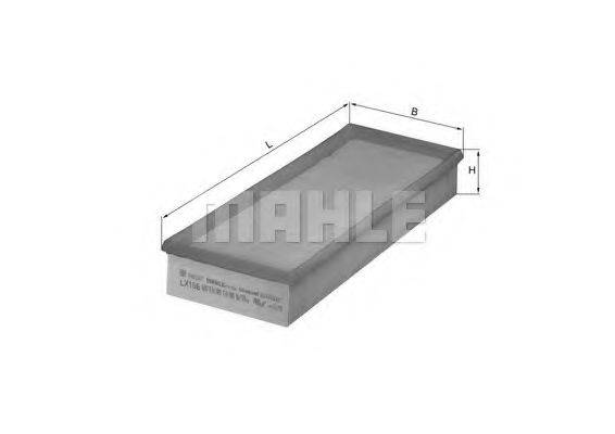 KNECHT LX106 Воздушный фильтр