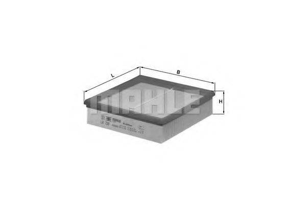 KNECHT LX220 Воздушный фильтр