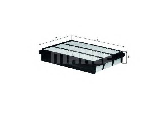 KNECHT LX1700 Воздушный фильтр