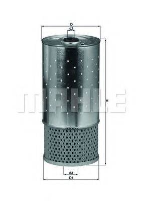 KNECHT OX78D1 Масляный фильтр