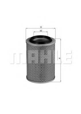 KNECHT LX567 Воздушный фильтр