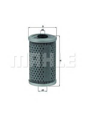 KNECHT OX33D Масляный фильтр