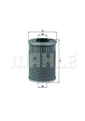 KNECHT OX151D Масляный фильтр