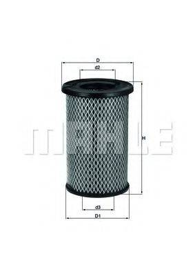 KNECHT LX2968 Воздушный фильтр