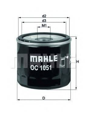 KNECHT OC1051 Масляный фильтр