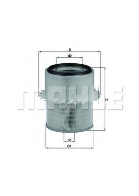 KNECHT LX673 Воздушный фильтр