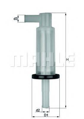 KNECHT KL33OF Топливный фильтр