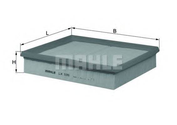 KNECHT LX539 Воздушный фильтр