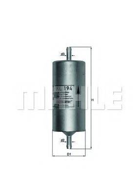 KNECHT KL194 Топливный фильтр