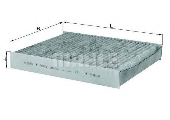 KNECHT LAK169 Фильтр, воздух во внутренном пространстве