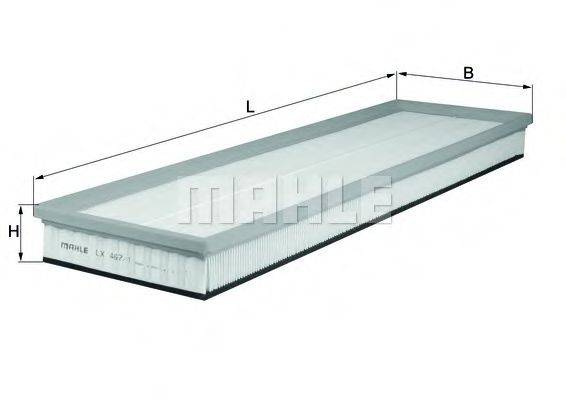 KNECHT LX4671 Воздушный фильтр