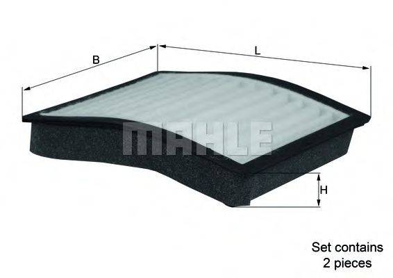 KNECHT LA615S Фильтр, воздух во внутренном пространстве