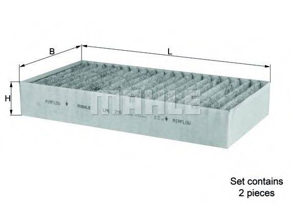 KNECHT LAK295S Фильтр, воздух во внутренном пространстве