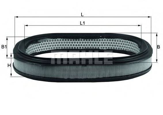 KNECHT LX78 Воздушный фильтр