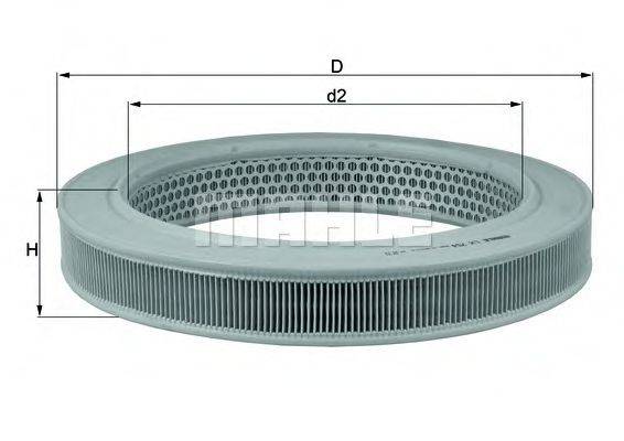 KNECHT LX754 Воздушный фильтр