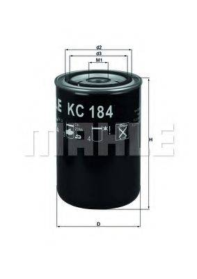 KNECHT KC184 Топливный фильтр