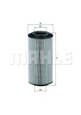 KNECHT OX179D Масляный фильтр