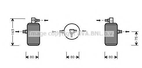 PRASCO CND163 Осушитель, кондиционер