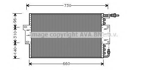 PRASCO CT5010 Конденсатор, кондиционер