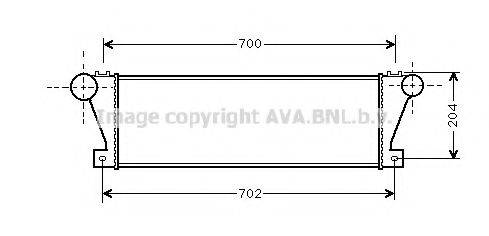 PRASCO IV4021 Интеркулер