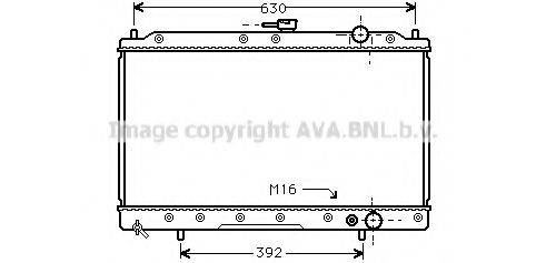 PRASCO MTA2043 Радиатор, охлаждение двигателя