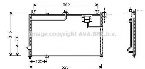 PRASCO MZ5125 Конденсатор, кондиционер