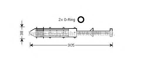 PRASCO VWD075 Осушитель, кондиционер