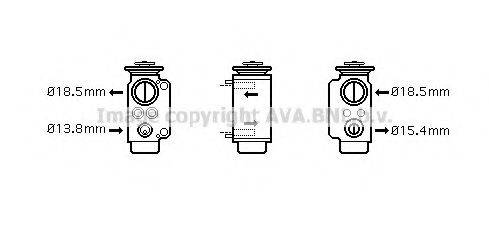 PRASCO BW1240 Расширительный клапан, кондиционер