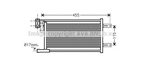 PRASCO BW3311 Масляный радиатор, автоматическая коробка передач
