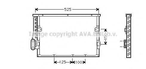 PRASCO BW5191 Конденсатор, кондиционер