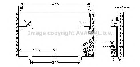 PRASCO BW5199 Конденсатор, кондиционер