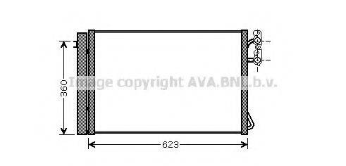 PRASCO BW5295 Конденсатор, кондиционер