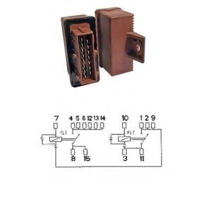 HOFFER 7240109 Реле, топливный насос