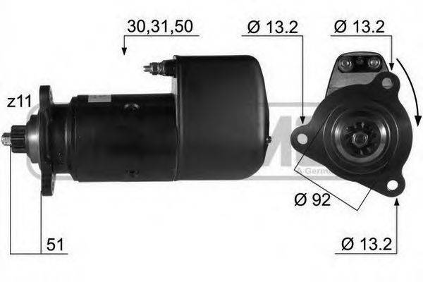 MESSMER 220022 Стартер