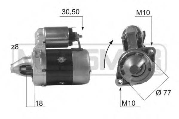 MESSMER 220078 Стартер