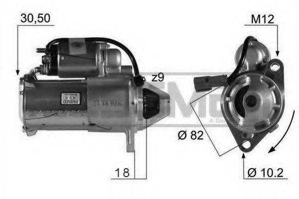 MESSMER 220119 Стартер