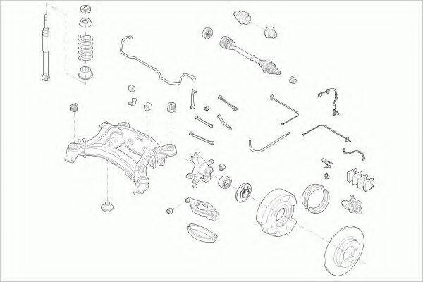 LEMFORDER MERCECKLARL001 Рулевое управление; Подвеска колеса