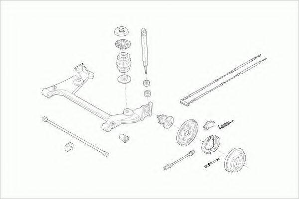 LEMFORDER OPELASTRARL019 Рулевое управление; Подвеска колеса