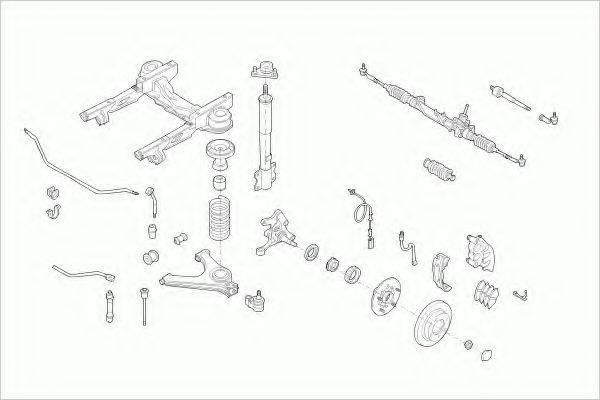 LEMFORDER FORDTRANSFL003 Рулевое управление; Подвеска колеса