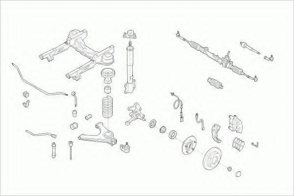 LEMFORDER FORDTRANSFL005 Рулевое управление; Подвеска колеса