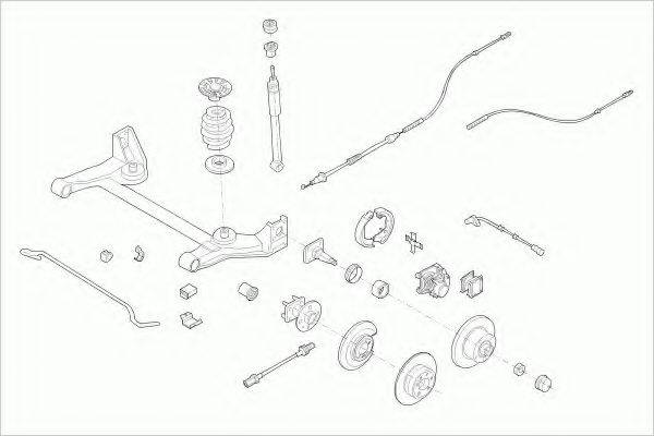 LEMFORDER OPELVECTRRL006 Рулевое управление; Подвеска колеса