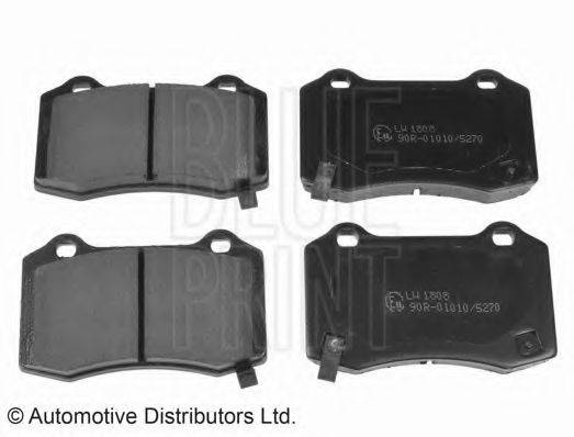 BLUE PRINT ADA104206 Комплект тормозных колодок, дисковый тормоз