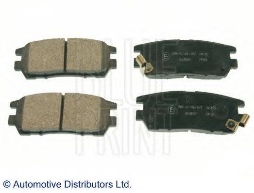 BLUE PRINT ADC44243 Комплект тормозных колодок, дисковый тормоз