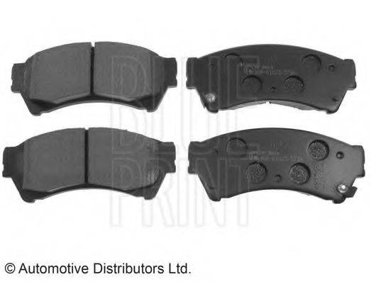 BLUE PRINT ADM54296 Комплект тормозных колодок, дисковый тормоз