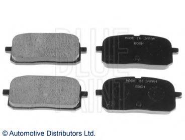 BLUE PRINT ADT34267 Комплект тормозных колодок, дисковый тормоз