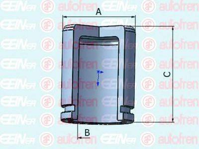 AUTOFREN SEINSA D025294 Поршень, корпус скобы тормоза