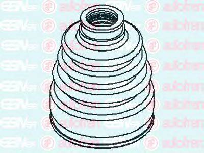 AUTOFREN SEINSA D8517 Комплект пылника, приводной вал